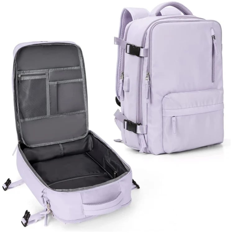 Givera Rucksack Farbe Lila Seitenansicht
