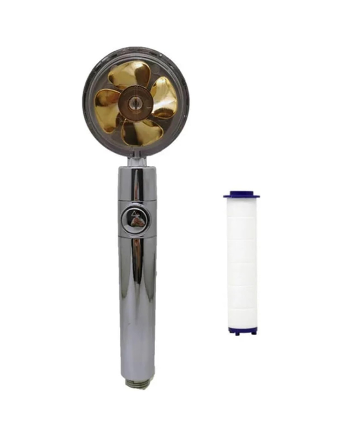SpinShower 360-Grad Rotierender Hochdruck-Duschkopf