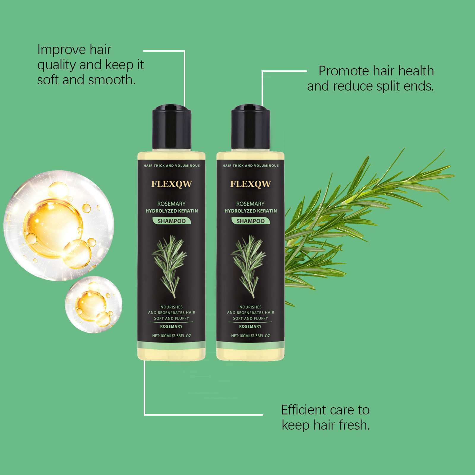 GlowShampoo Verpackung Vorderseite