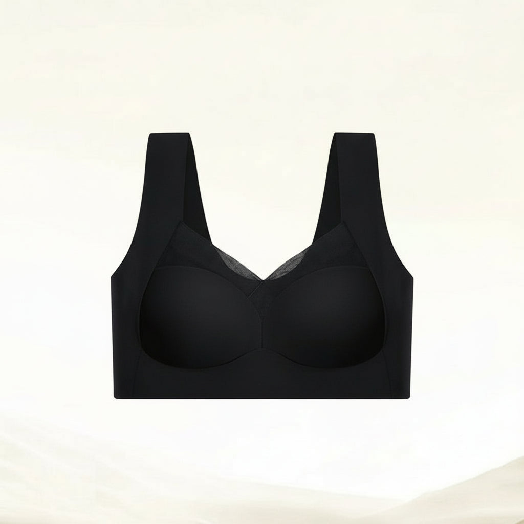 CurveBra Push-Up BH Ohne Bügel, Atmungsaktiv Und Nahtlos