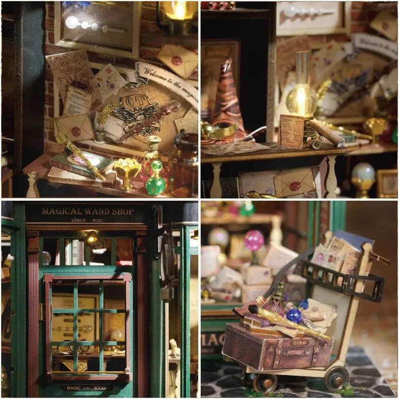MiniatureShop – Detailliertes DIY-Miniaturladen-Bastelset