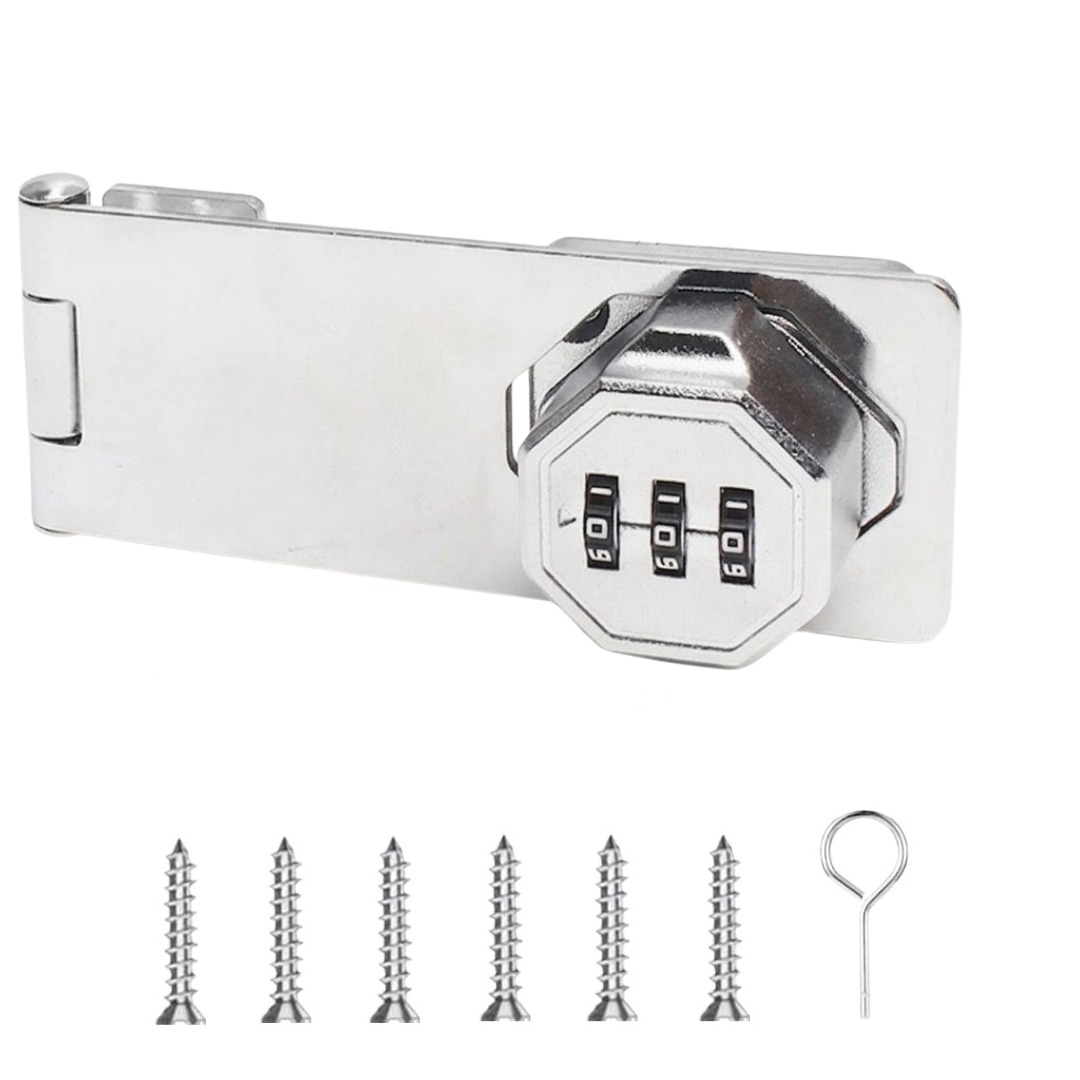 SmartLock 3-Stelliges Kombinationsschloss Mit Einfacher Installation