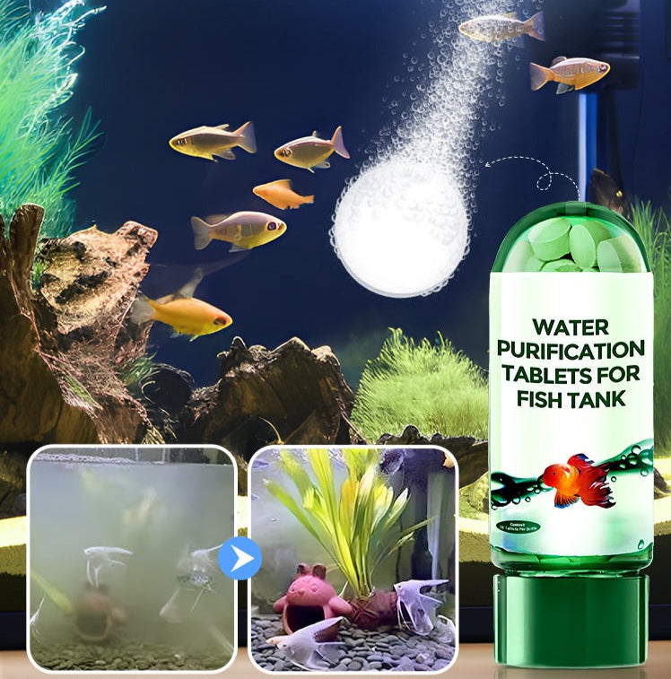 TankPurifier Wasserreinigungstablette für Aquarien