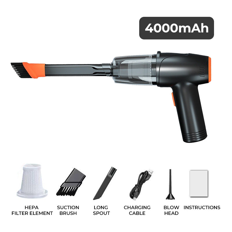 PortableVacuum Anwendung Tuerspalt blasen