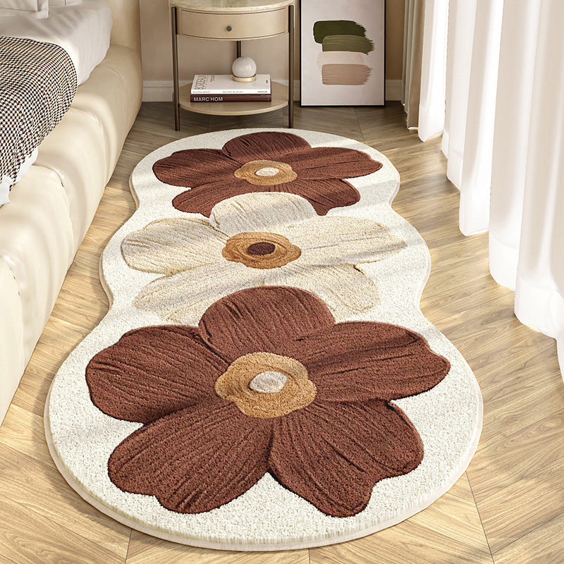 FloralRug Weicher Blumen-Teppich