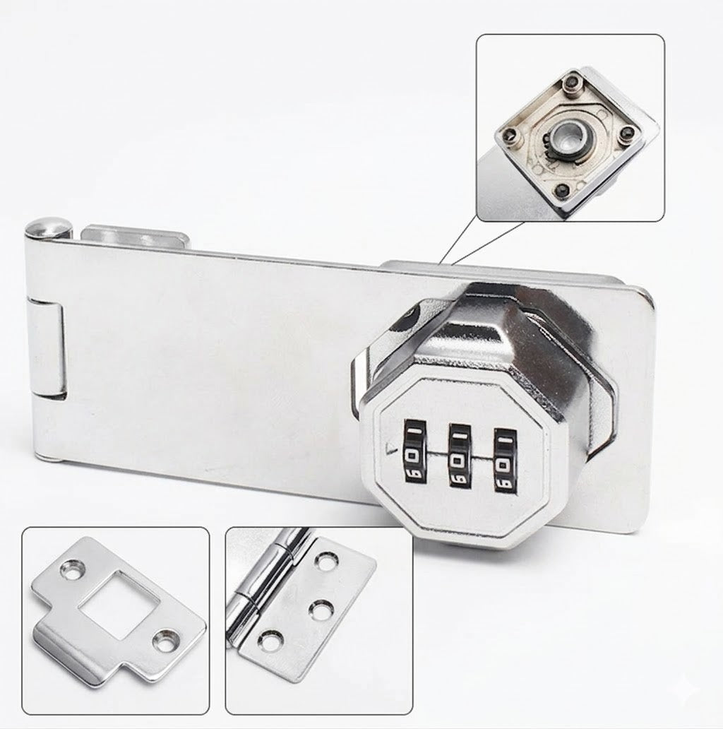 SmartLock 3-Stelliges Kombinationsschloss Mit Einfacher Installation