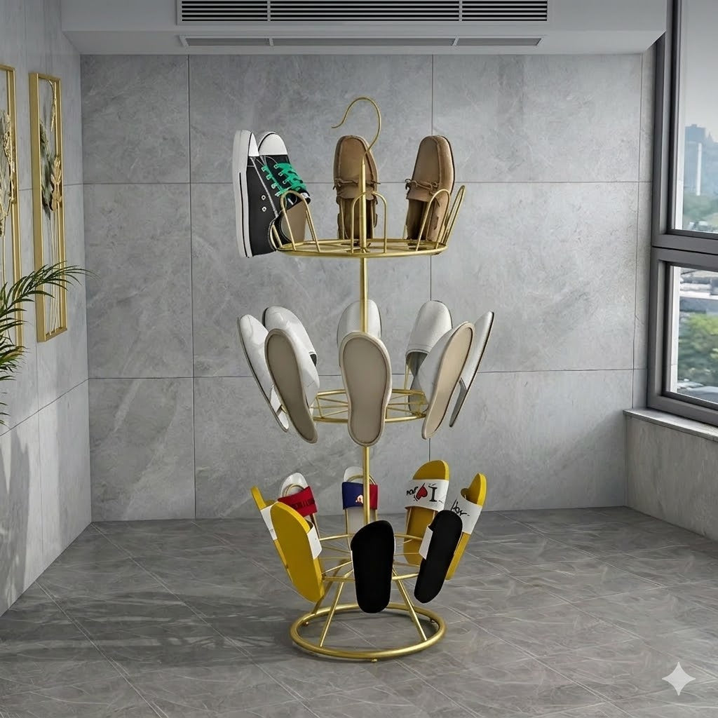 ShoeOrganizer – Stapelbarer Vertikaler Schuh-Organizer