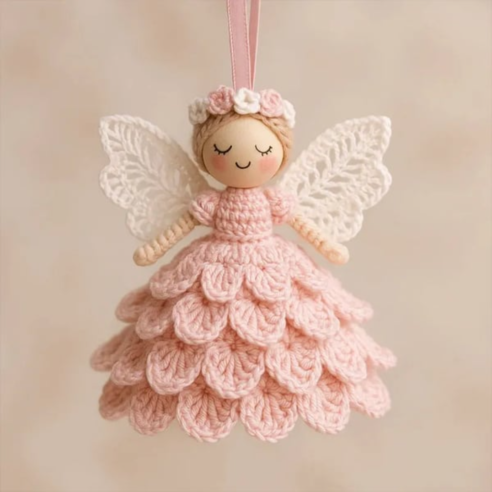 CrochetOrnament, Farbe Lila