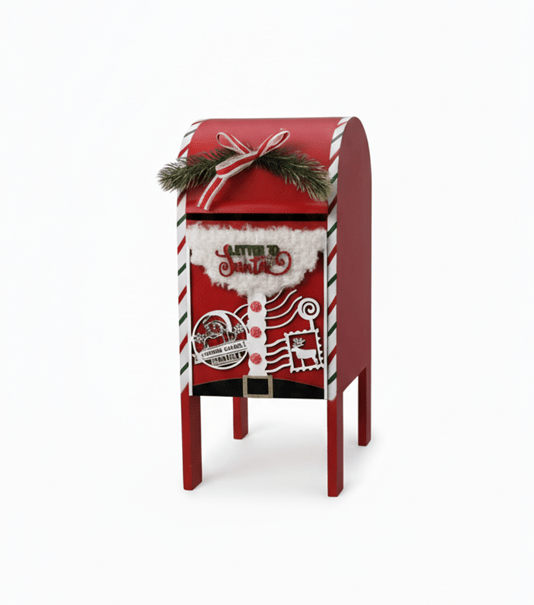 Weihnachtsbriefkasten "Letters to Santa" – 30 cm