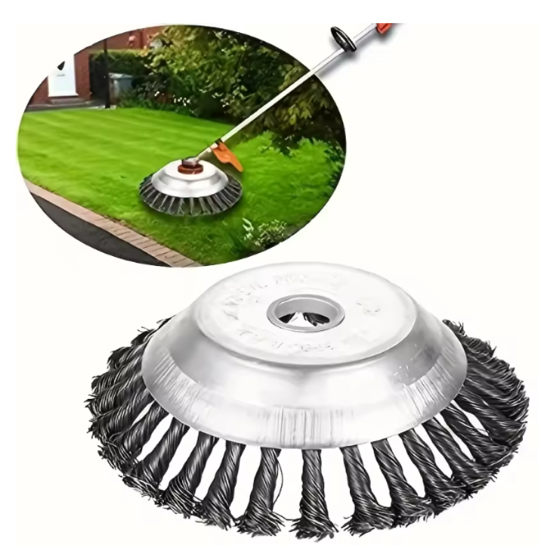CutterHead – Unkrautschneider-Kopf aus Stahldraht, 20cm
