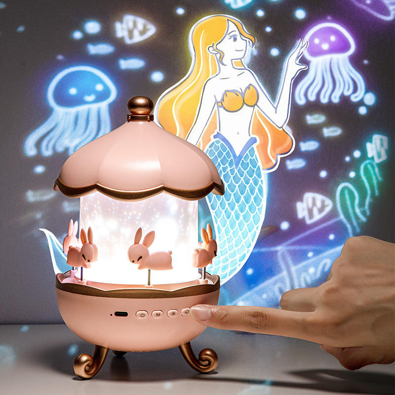 BunnyProjector – Wechselnder LED-Nachtlichtprojektor