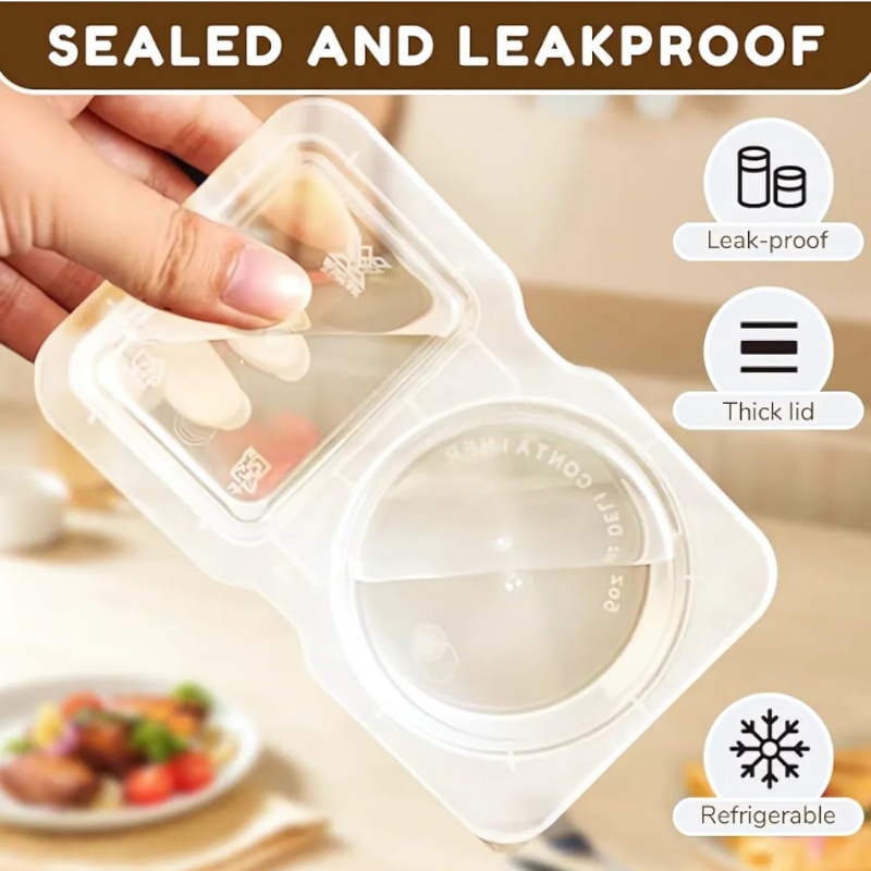 FoodContainer Dual-Abteil Snackbox
