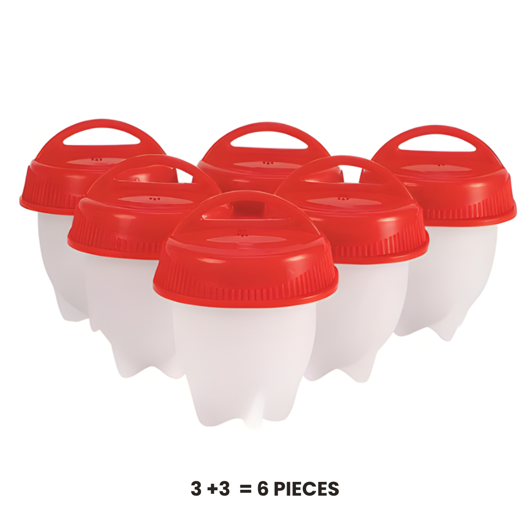 EggPoacher Silikon-Eierform Set Wiederverwendbar