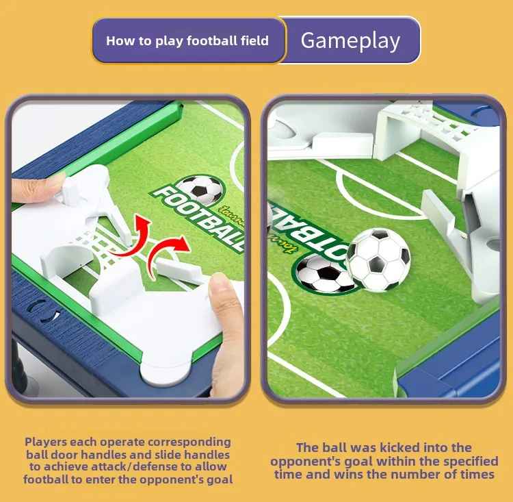 MiniArena 6-in-1 Tragbarer Mini-Spieltisch Für Familien