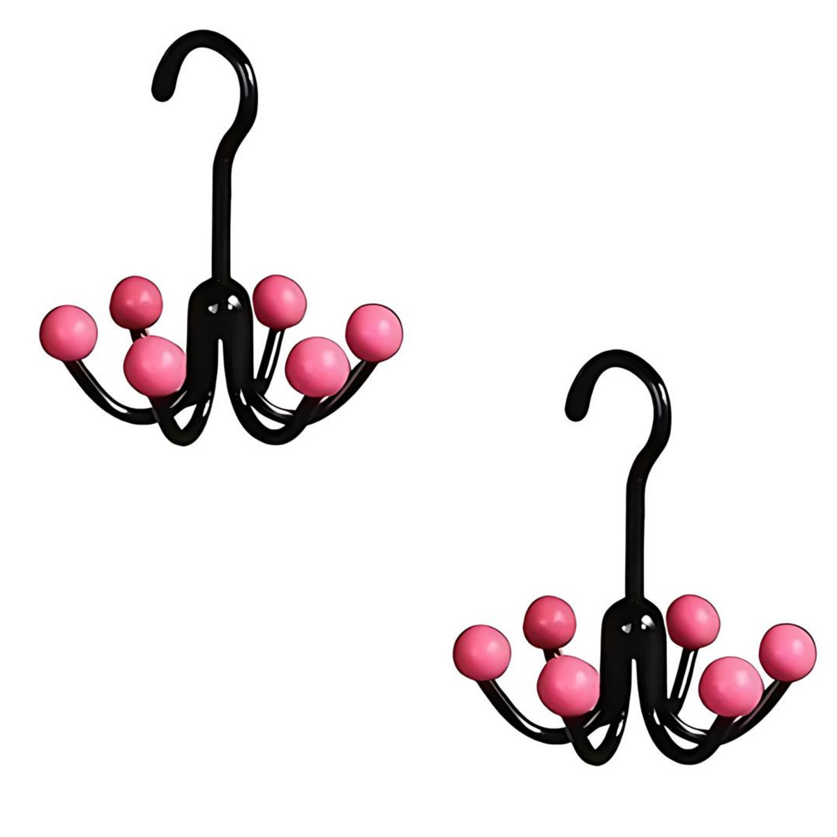 HangerHooks 360° Drehbarer Kleiderbügel Mit 6 Haken