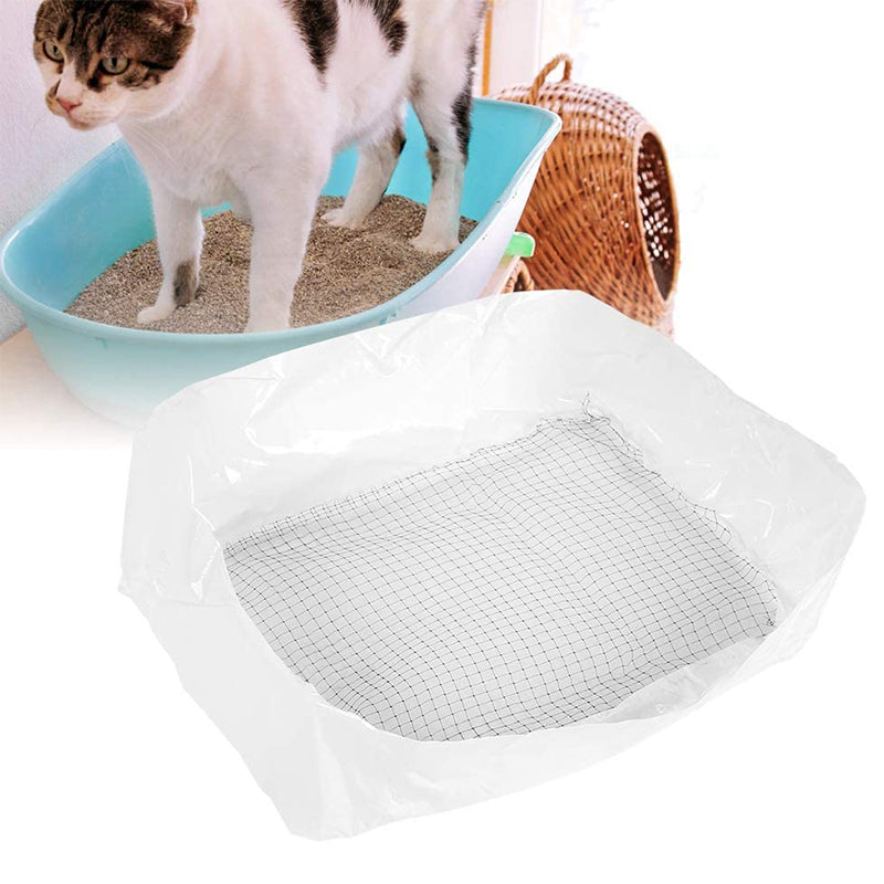 Catfri WasteFilter passt in Katzentoilette mit Katze