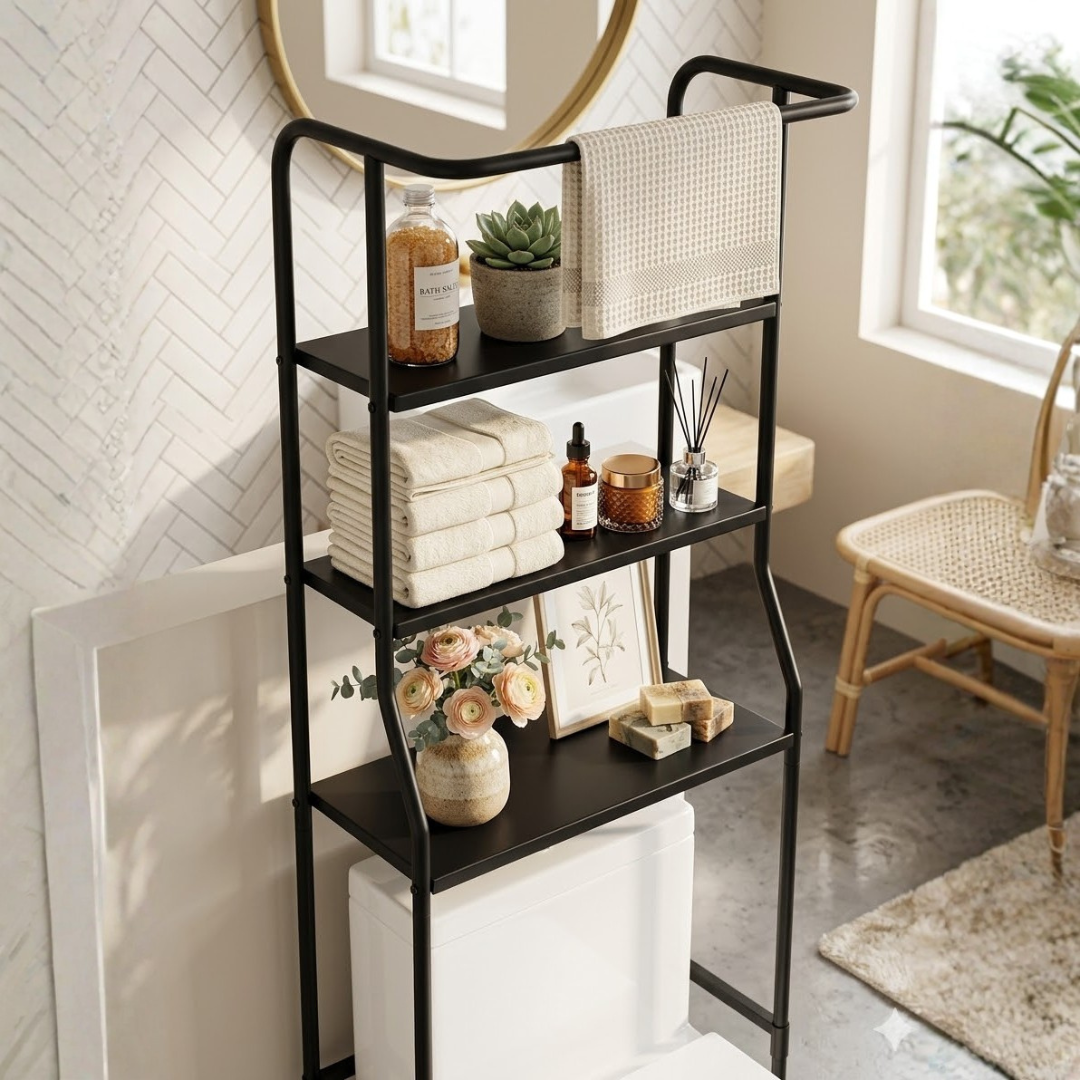 BathroomShelf Minimalistisches 3-Stufiges Badezimmerregal