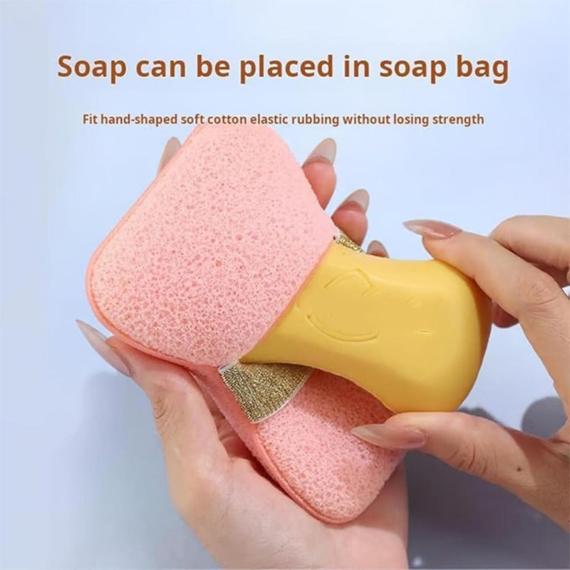 ExfoliatorSponge Peeling-Schwamm Mit Seifenbeutel