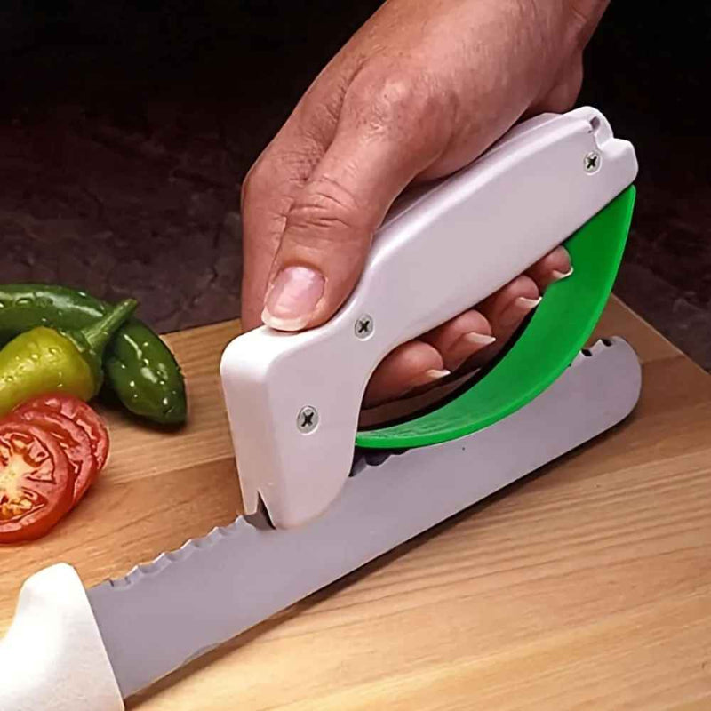 SharpMaster – Multifunktionaler Outdoor-Messer- und Werkzeugschärfer, 2er Set