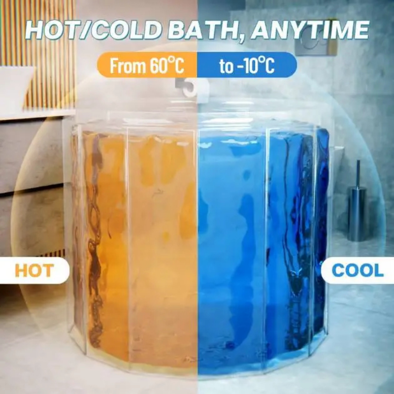 RelaxTub – Faltbare Indoor-Badewanne