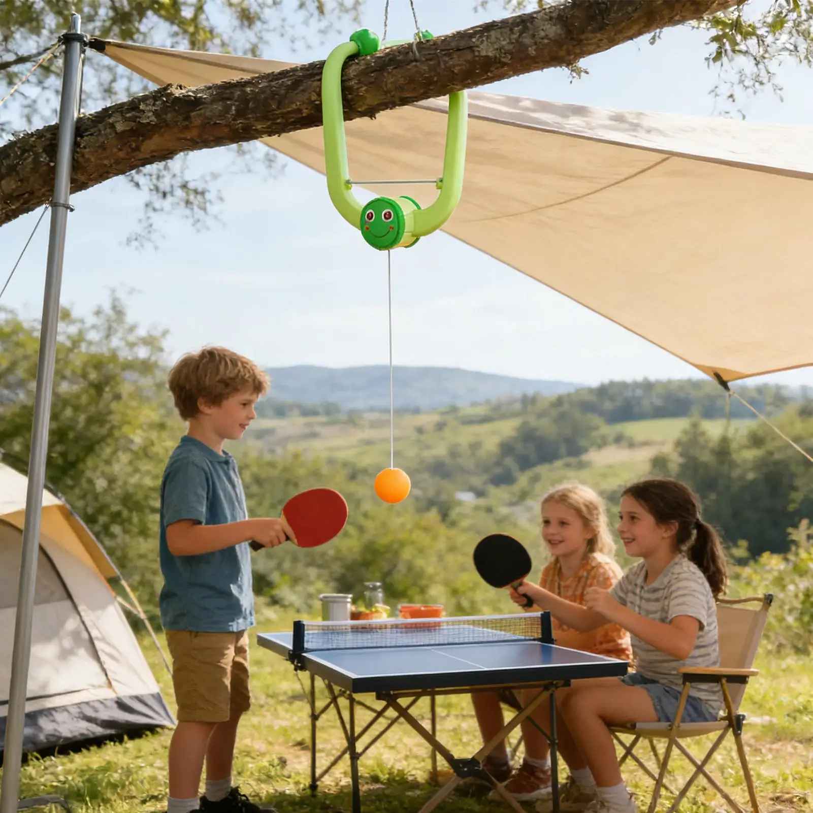 Kletshuts DoorPong Camping Outdoor Einsatz