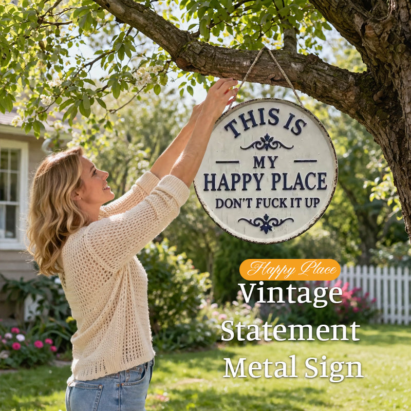 YardSign lustiges Statement-Design Nahaufnahme