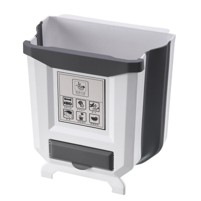 TrashHolder – Faltbarer Mülleimer-Halter für Schranktüren