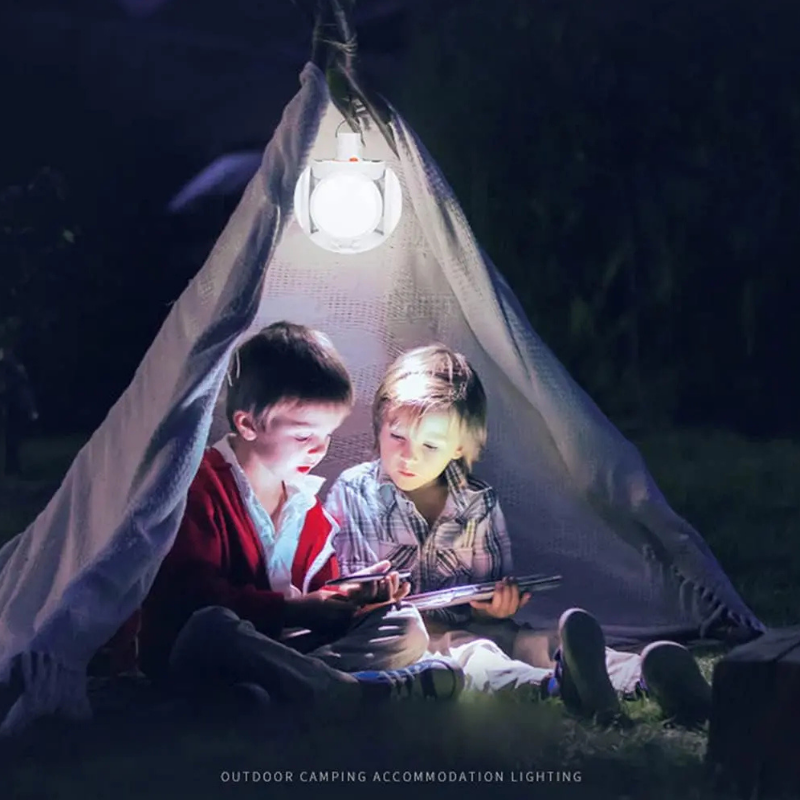 SolarLamp – Tragbare Solar LED Faltpaneel-Notlampe