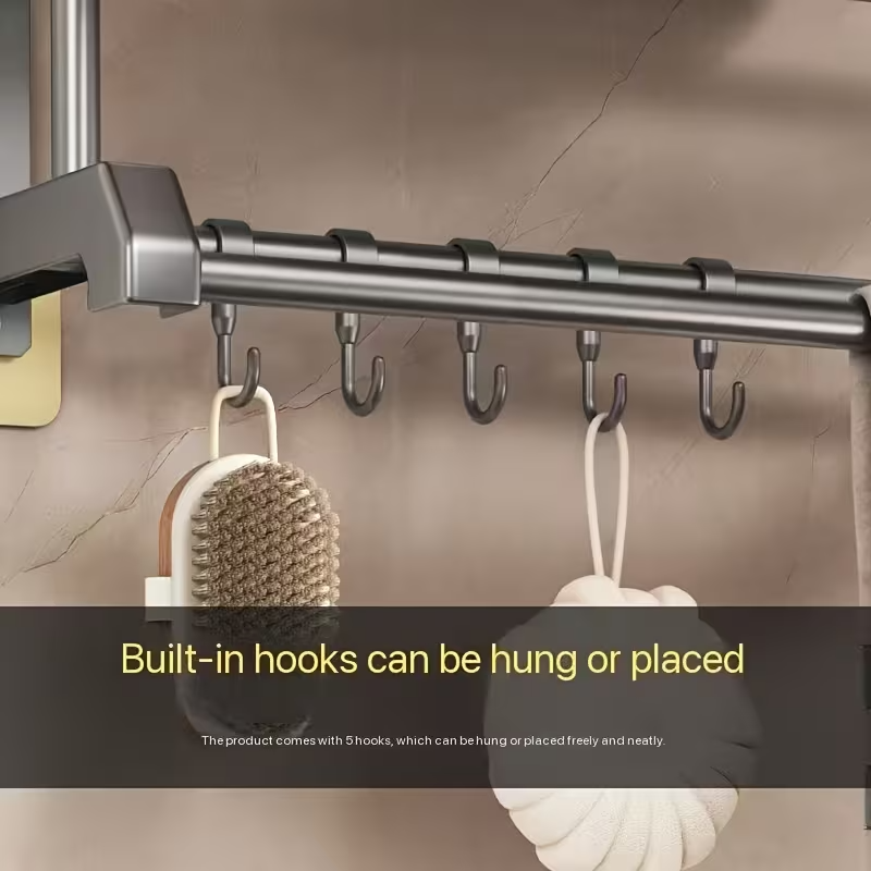 EasyHang – Klappbarer Hänge-Organisator mit Saugnapf, ohne Bohren