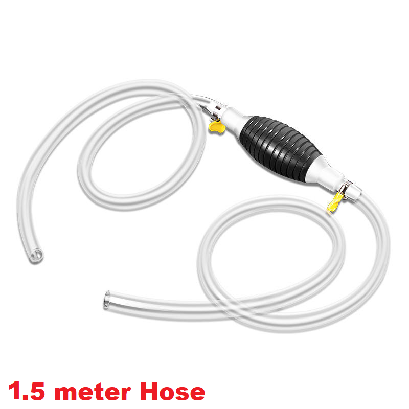 TransferPump – Manuelle Siphon-Kraftstoffpumpe mit Schlauch, 2er Set