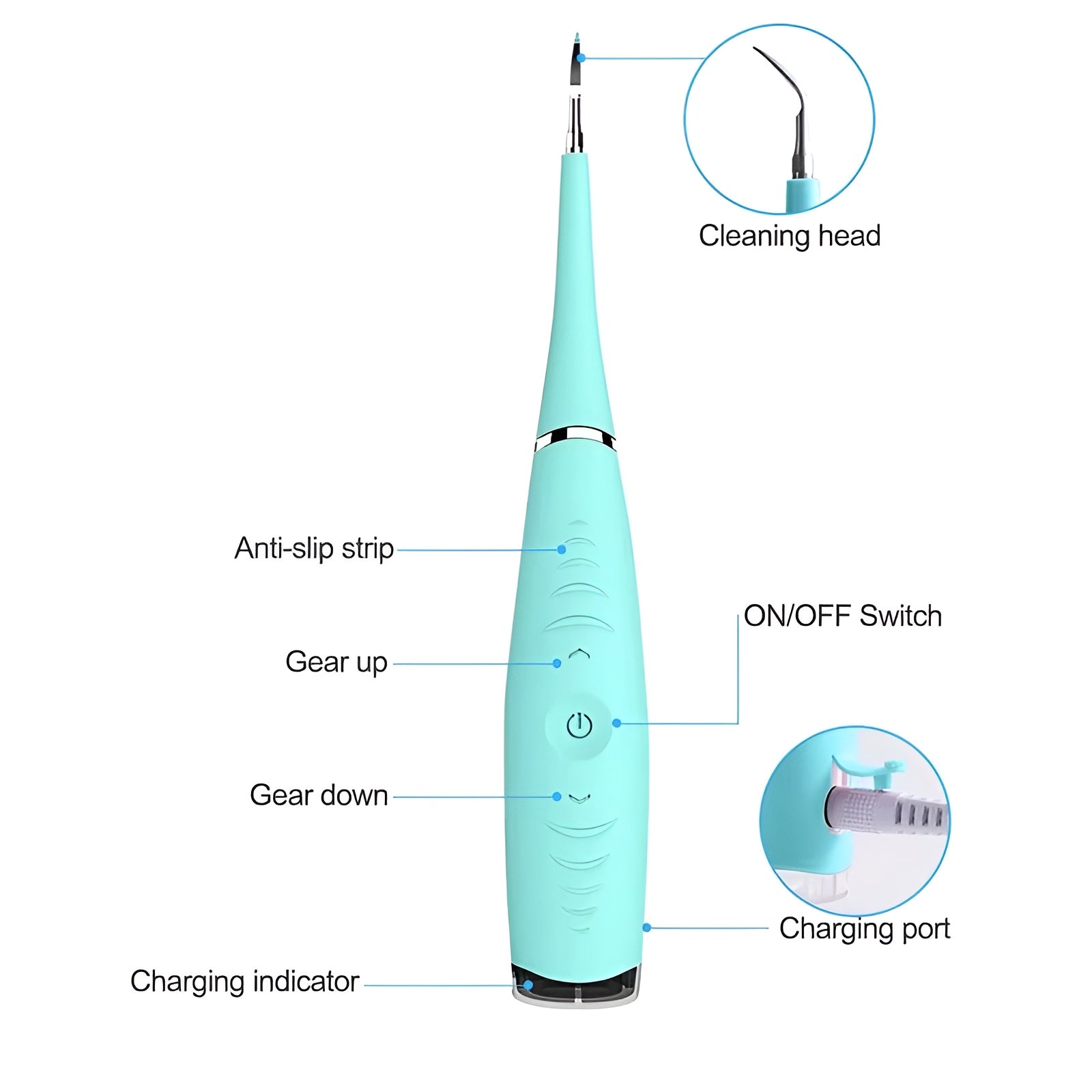 DentalCleaner Anwendung beim Reinigen