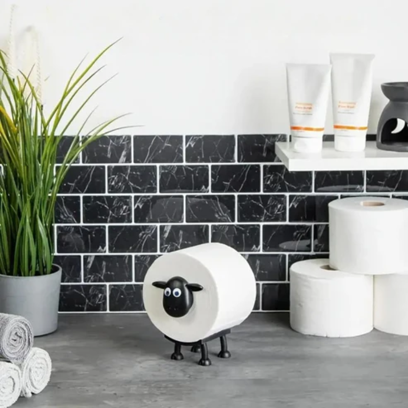 TissueHolder Dekorativer Toilettenpapierhalter Im Schafdesign