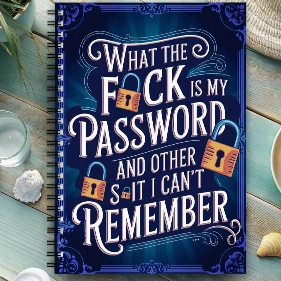PasswordKeeper Passwortbuch Mit Diskretem Design