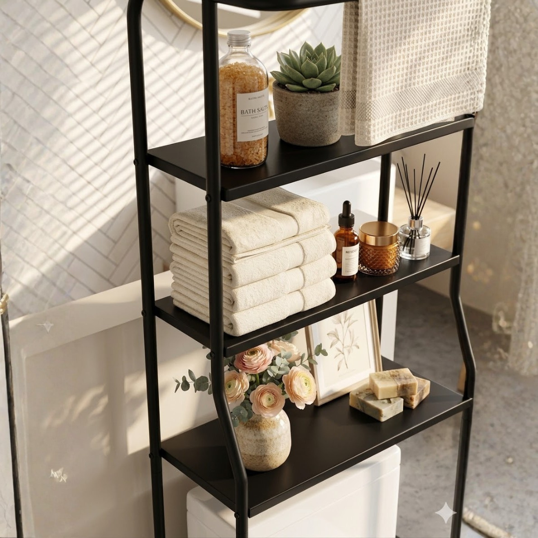 BathroomShelf Minimalistisches 3-Stufiges Badezimmerregal