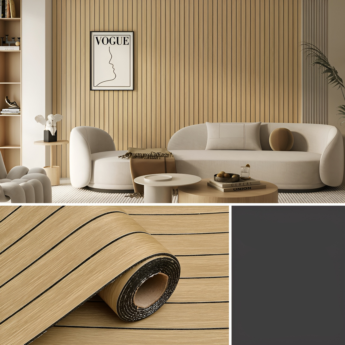 WallSticker – Selbstklebende Wandaufkleber im Holzlook