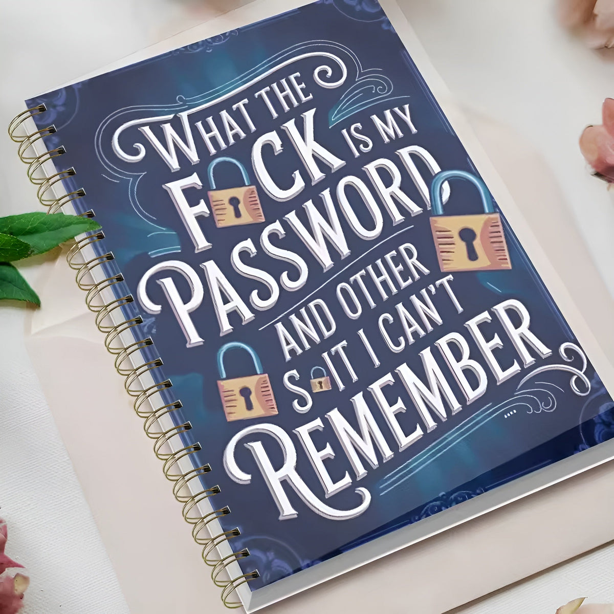 PasswordKeeper Passwortbuch Mit Diskretem Design