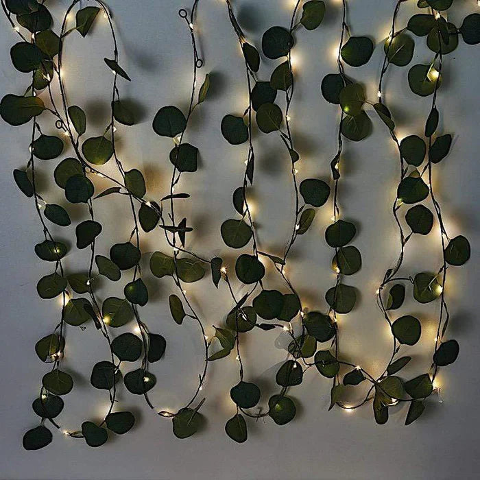 LightLeaf – LED Lichterkette mit Blattdesign, 10m/100 LEDs