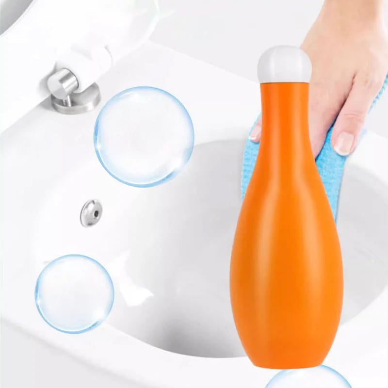 BowlingBubble Blauer Gel-Toilettenreiniger