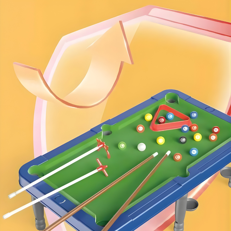 MiniArena 6-in-1 Tragbarer Mini-Spieltisch Für Familien