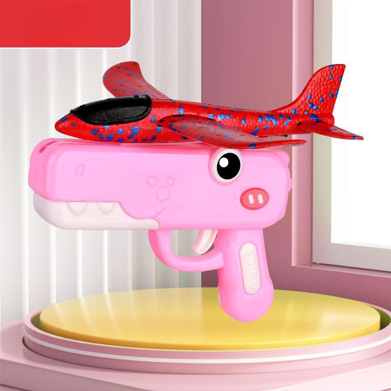 DinoBlaster – Dinosaurier-Flugzeug-Launcher für Kinder