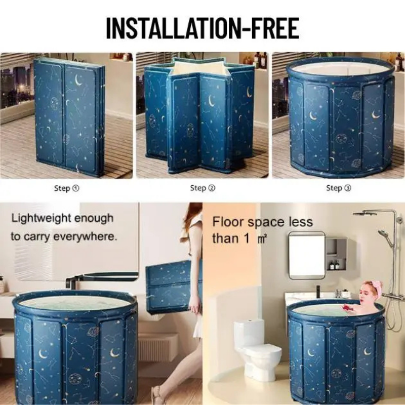 RelaxTub – Faltbare Indoor-Badewanne