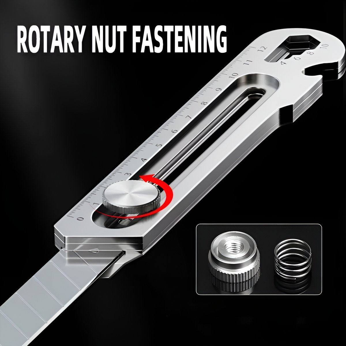 PrecisionCutter Präzisions-Cuttermesser Mit Edelstahlklinge