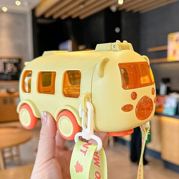 BusTumbler – Trinkflasche im Bus-Design für Kinder