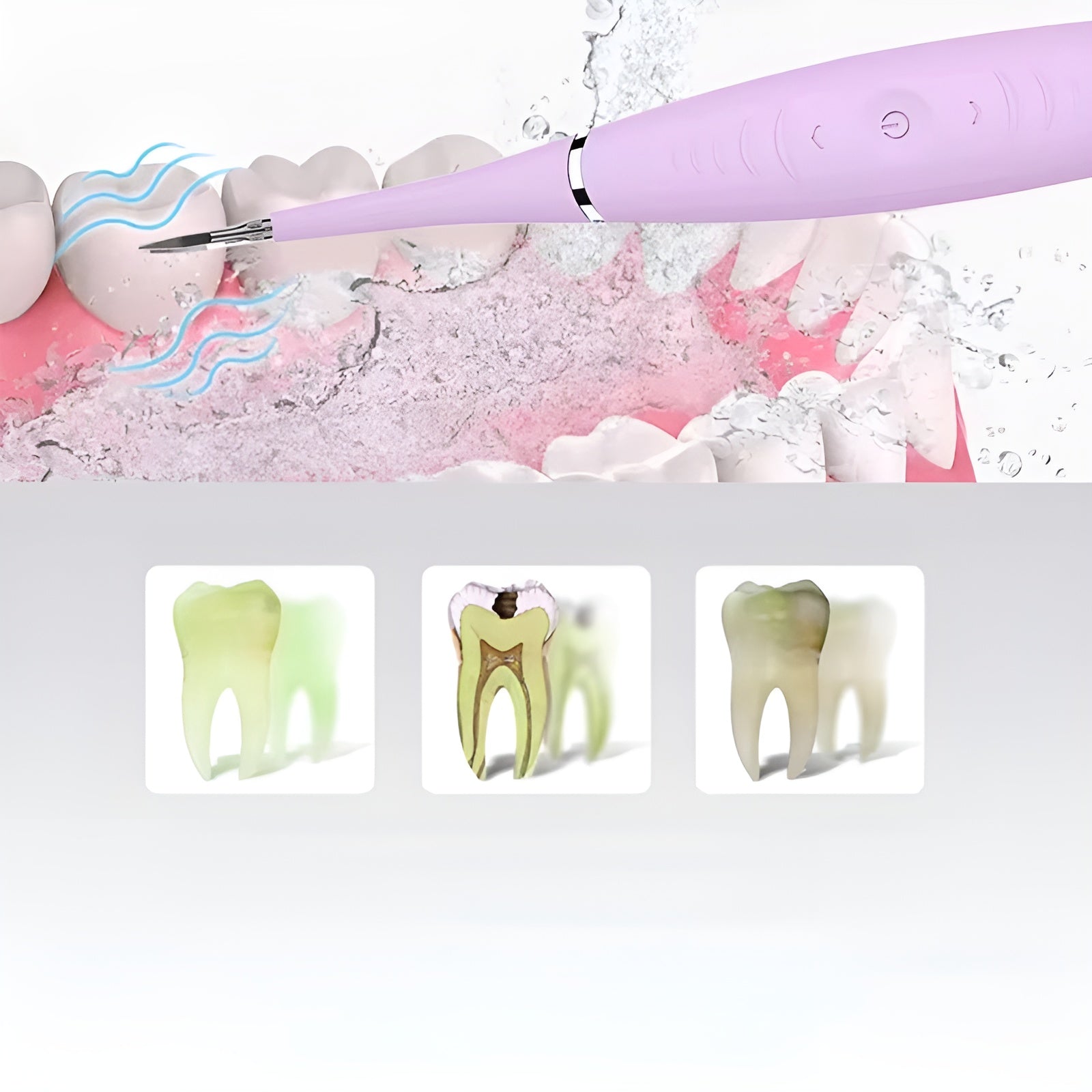 DentalCleaner Bedienelemente Detail