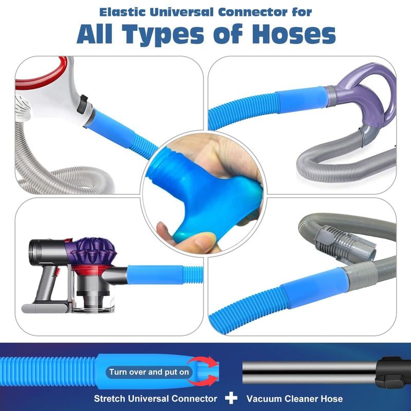 CleanerHose Staubsaugeraufsatz, Flexibel Für Trocknerlüfter und Enge Bereiche