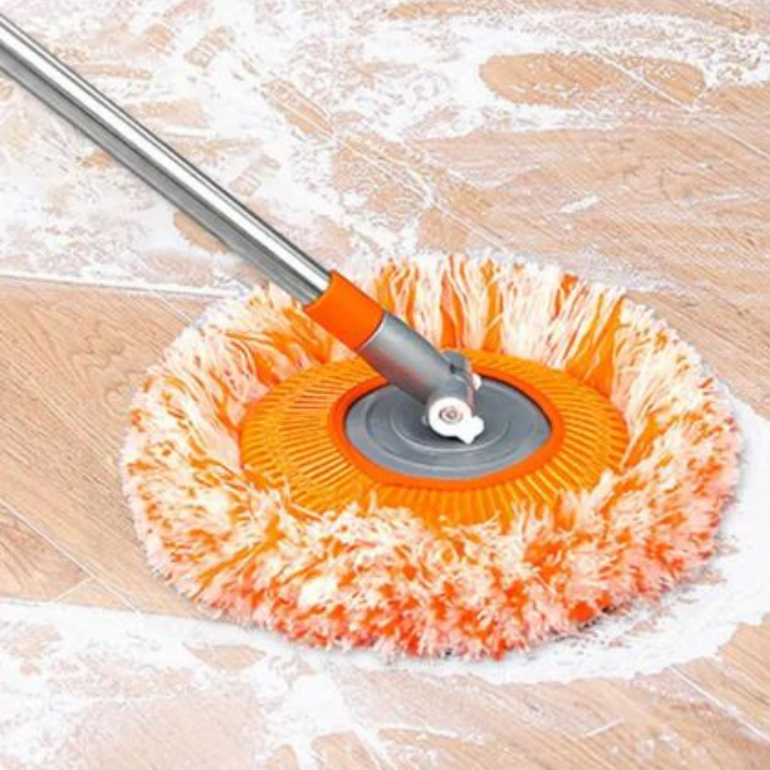 Mop360° Reinigungsmopp Drehbar, Ausziehbar bis 125cm