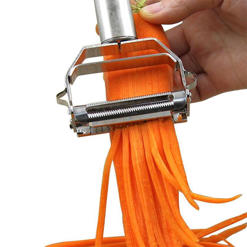MultiPeeler Edelstahl-Schäler Mit Julienne-Klinge
