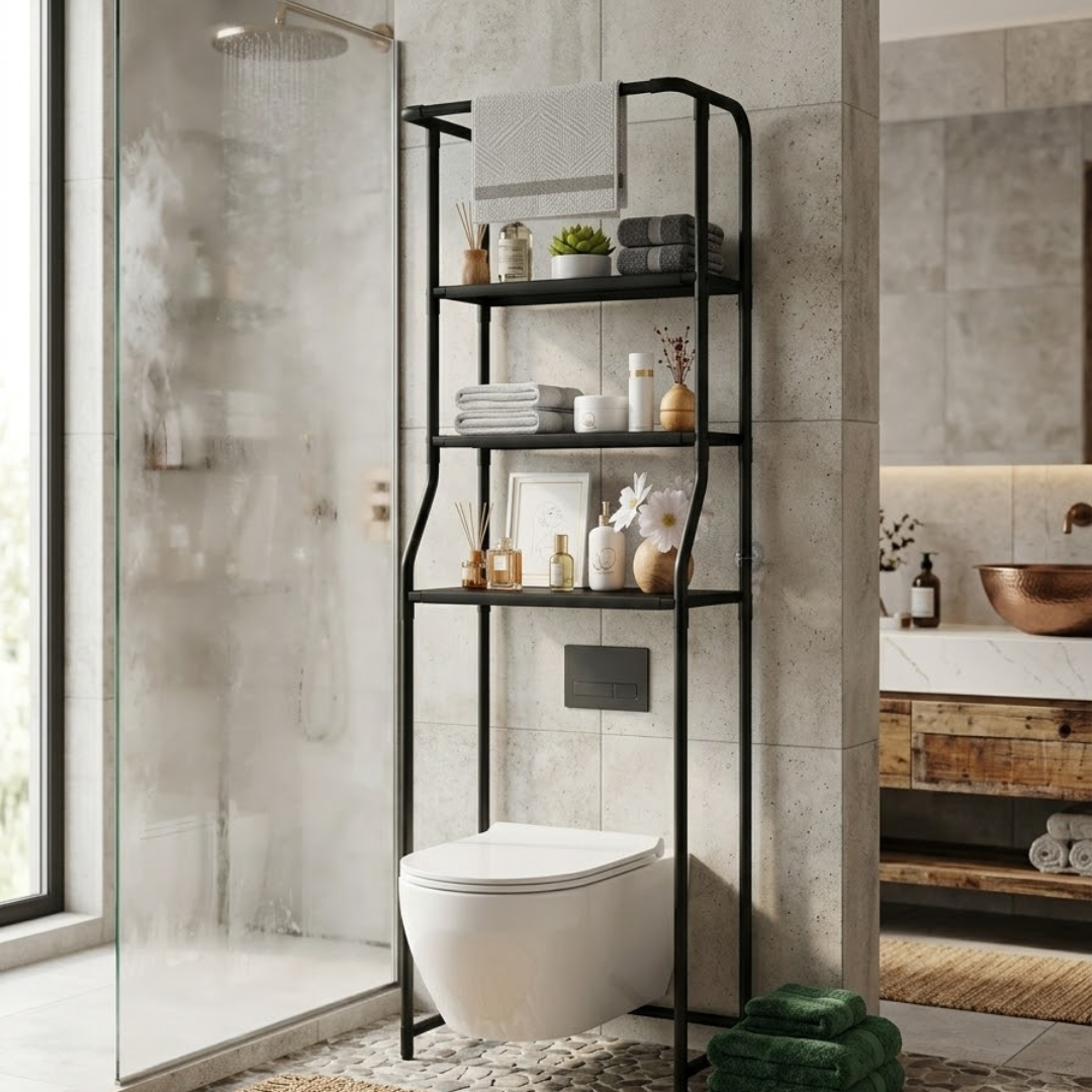 BathroomShelf Minimalistisches 3-Stufiges Badezimmerregal