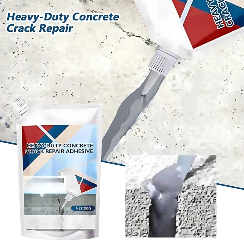 CrackFix – Hochfester Kleber für Betonriss-Reparatur