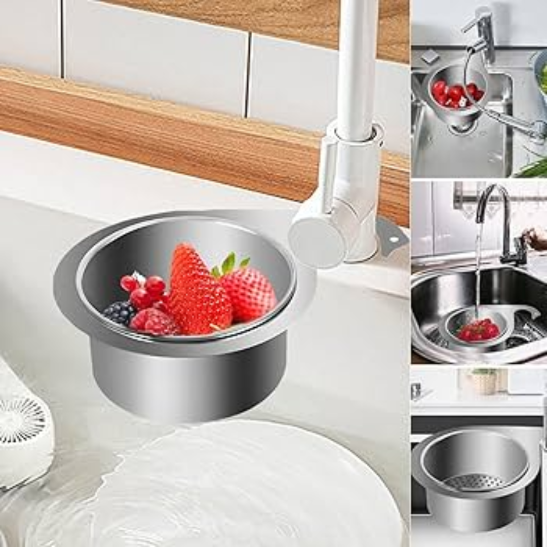 SinkStrainer Edelstahl-Spülbecken-Sieb Im Schwanendesign
